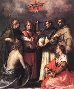 Andrea del Sarto, Disputation over the Trinity